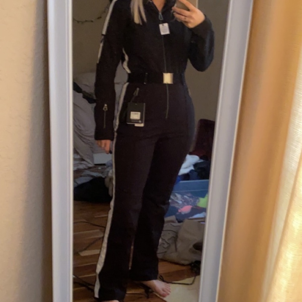 ASOS Black and White Ski Suit brand new